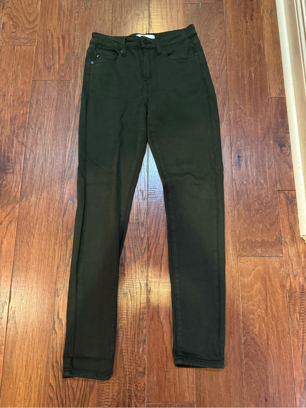 KanCan Women's Skinny Jeans - Dark Green